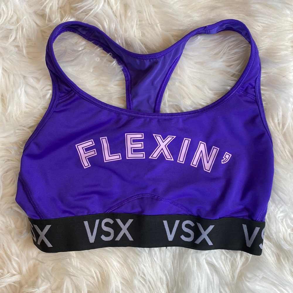 VSX Victoria’s Secret sport purple sports bra